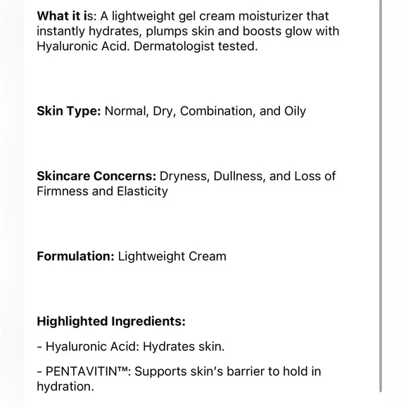 💦 DR.JART+ Vital Hydra Solution™ Hydro Plump Water Cream - Picture 5 of 8